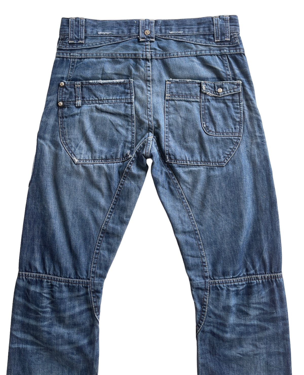 Japanese Brand Sicko Nineteen Multipocket Jeans Size US 31 - 5 Thumbnail