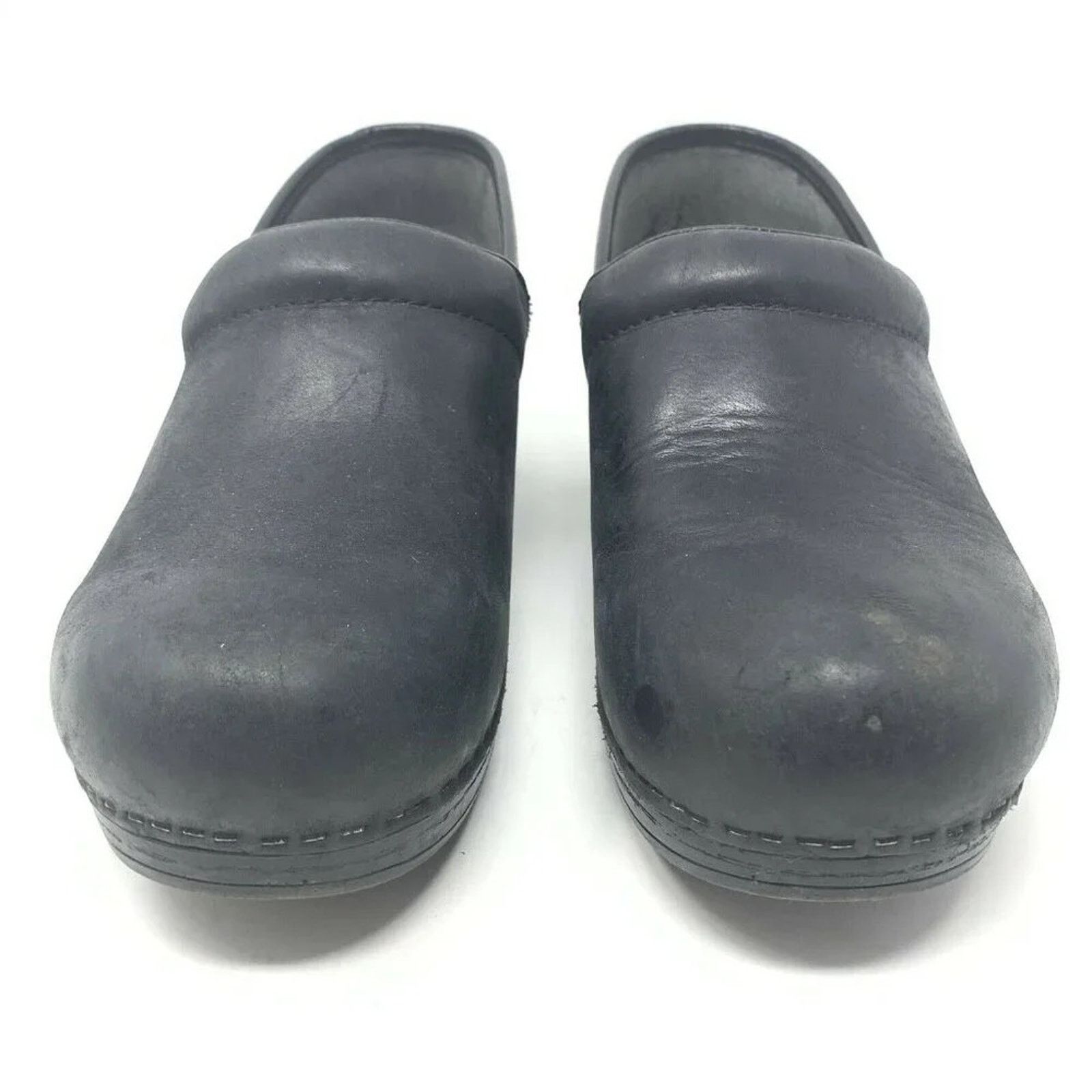 Dansko Dansko Black Leather Clog Slip On Shoes Size 41 US 10.5 Size US 11 / IT 41 - 7 Thumbnail