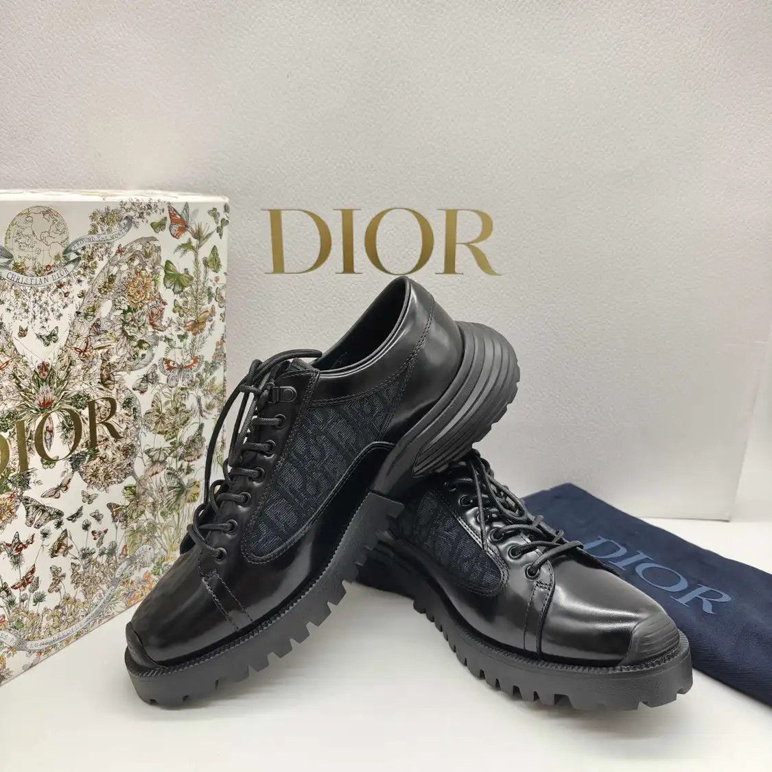 Dior Dior B30 Black Low Top Sneaker Size 43 | Grailed