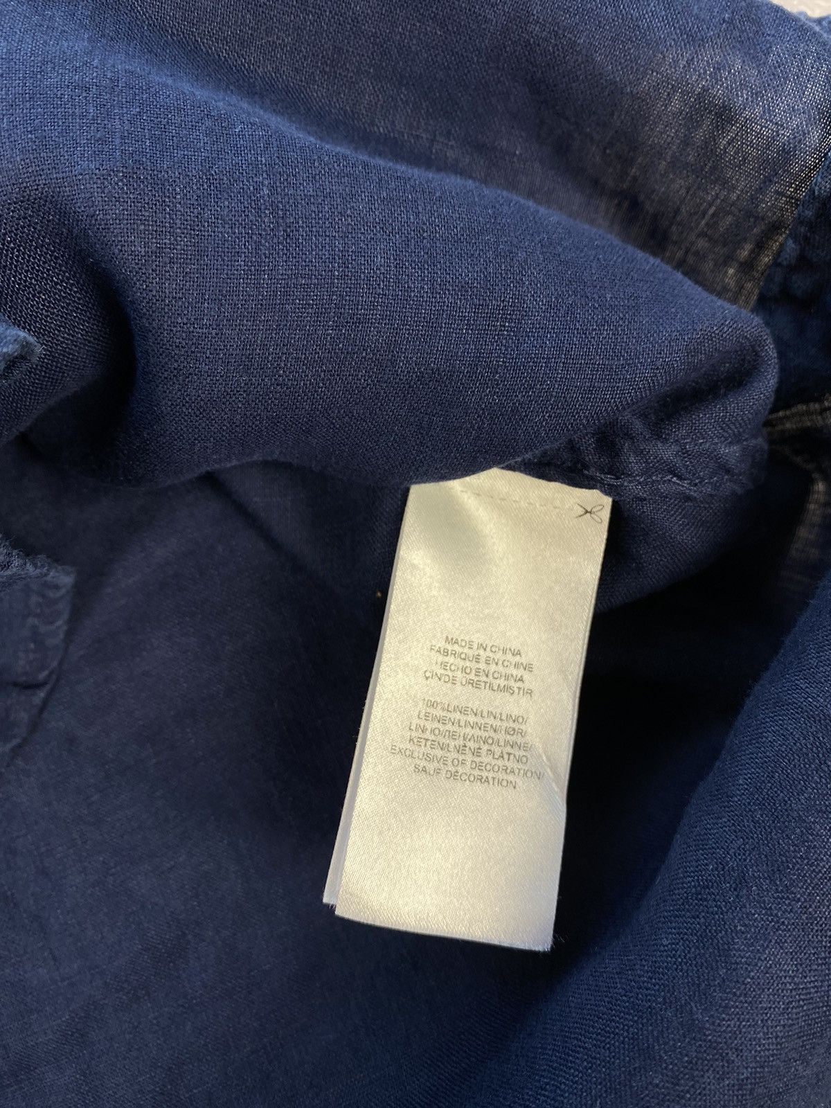 Lauren Ralph Lauren × Polo Ralph Lauren × Ralph Lauren Rare Lauren Ralph Lauren Green Label Blue Shirt Button Up Size S / US 4 / IT 40 - 10 Thumbnail