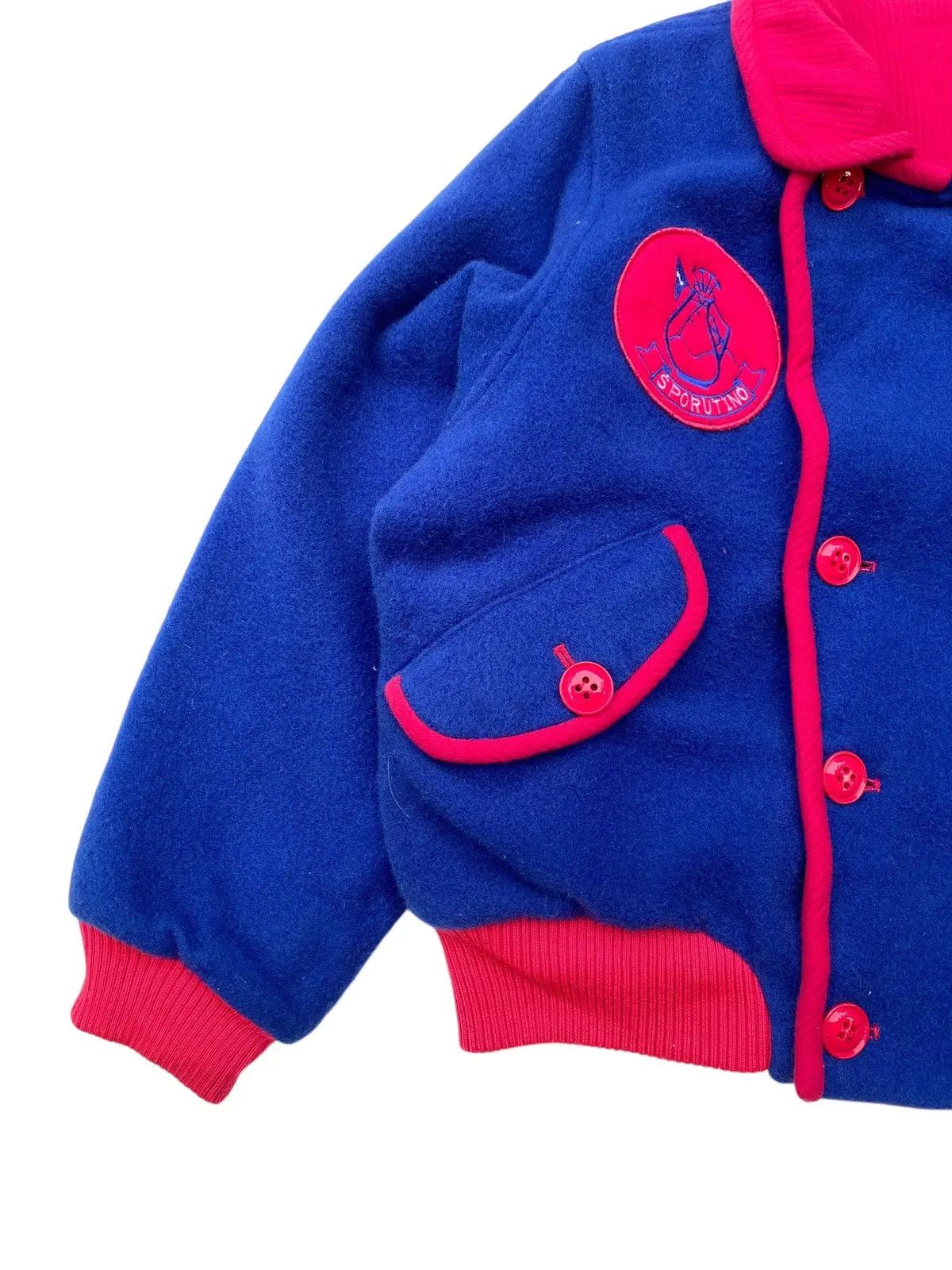 Issey Miyake Vtg Gerrulan Sporuti Wool Jacket- Blue Size US M / EU 48-50 / 2 - 6 Thumbnail