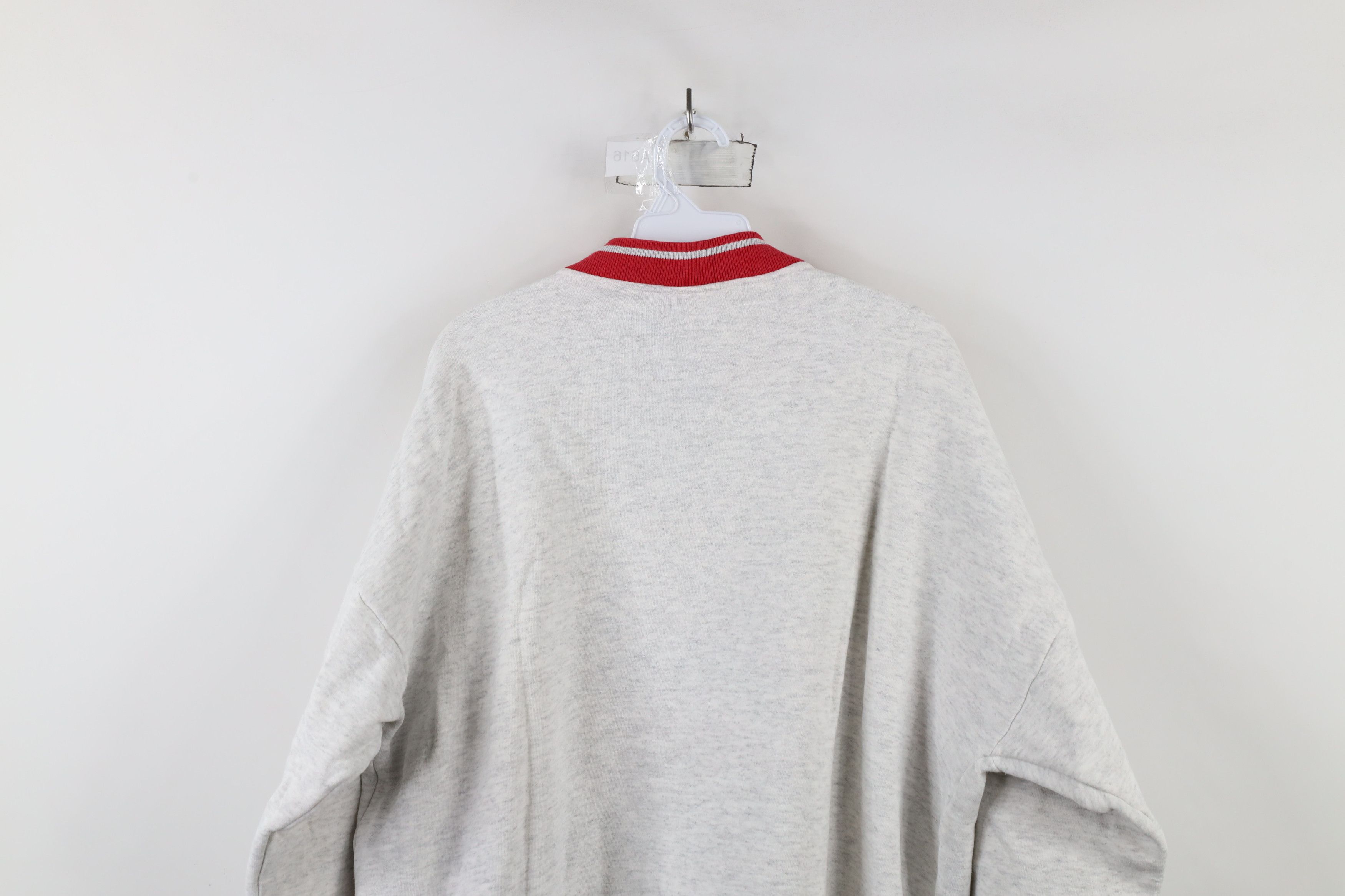 Vintage Vintage 90s Teledyne Ryan Aeronautical Sweatshirt Gray USA Size US XXL / EU 58 / 5 - 12 Thumbnail