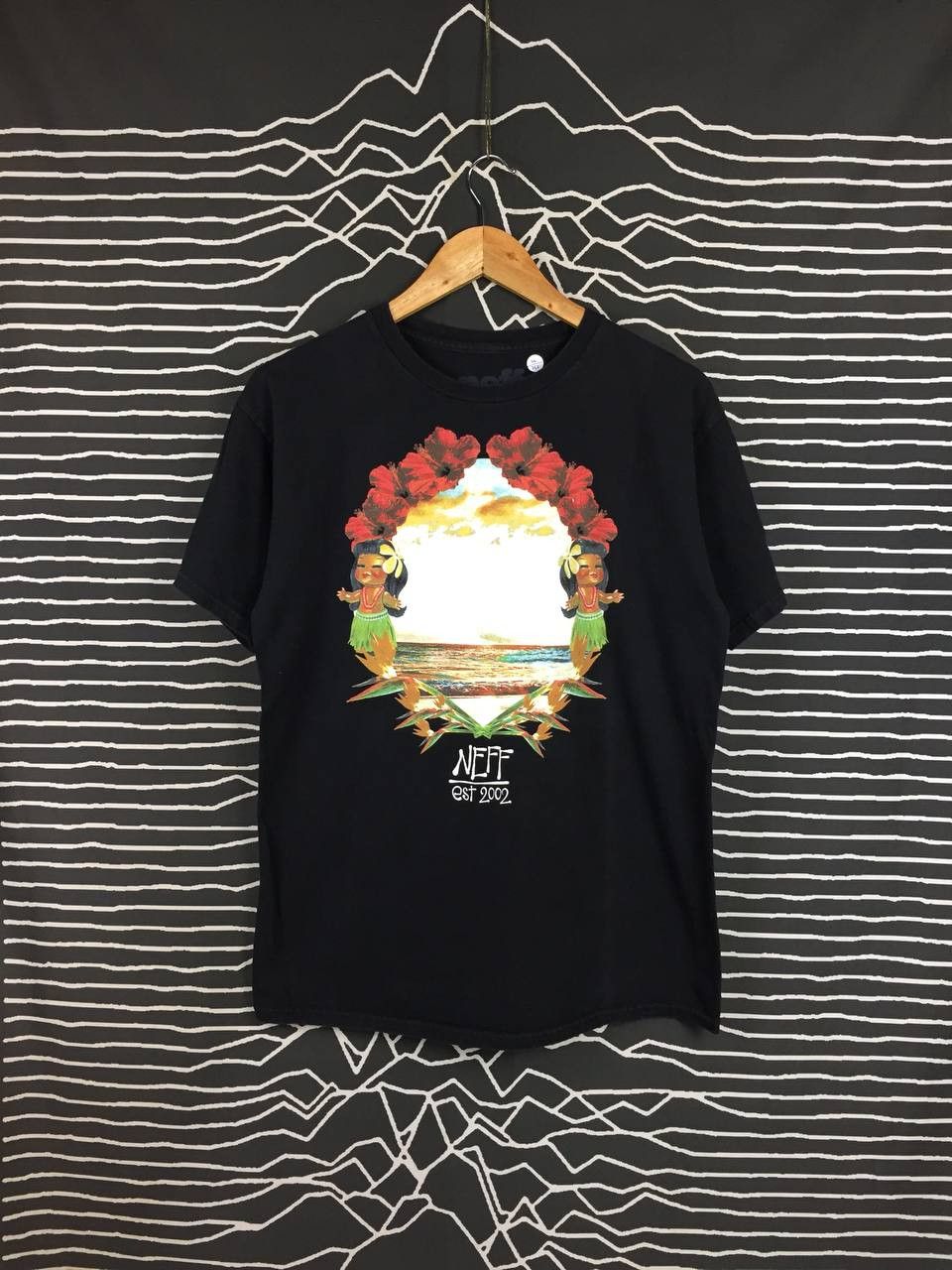 NEFF × Vintage NEFF Pokalola Short Sleeve Graphic Tee Size US M / EU 48-50 / 2 - 2 Thumbnail
