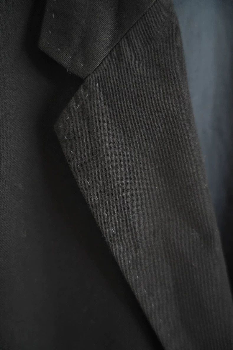 Yohji Yamamoto Yohji Yamamoto size 3 04aw Tribute Knit Wool blazer Size 36R - 4 Thumbnail