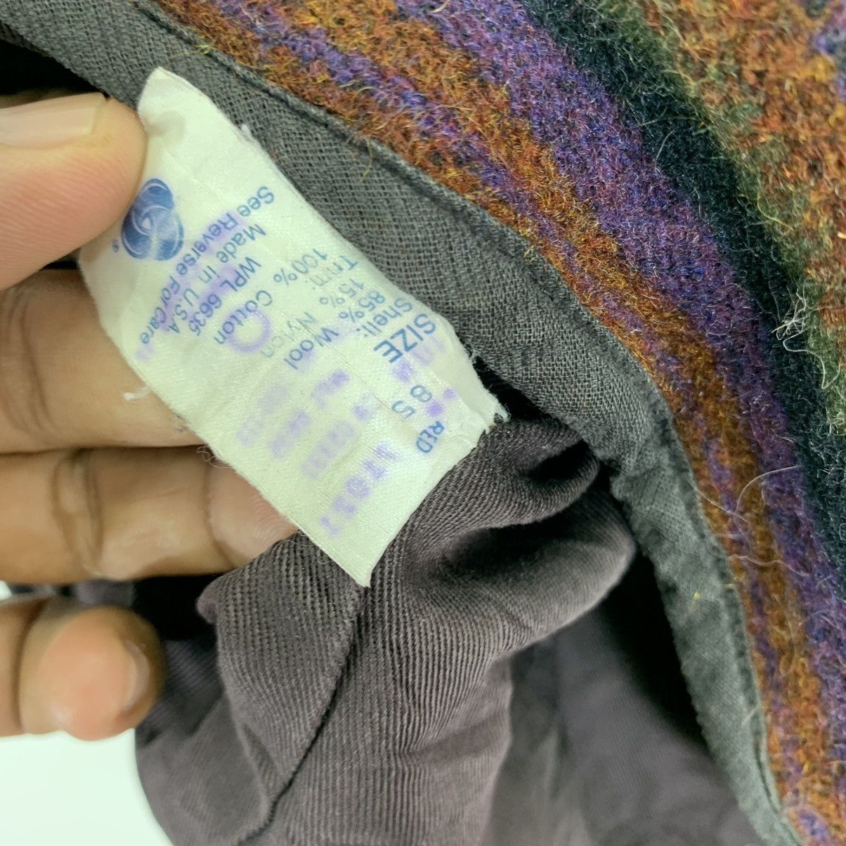 Woolrich Woolen Mills Vintage Woolrich Woolen Mills Striped Wool Vest Jacket Size US M / EU 48-50 / 2 - 12 Thumbnail