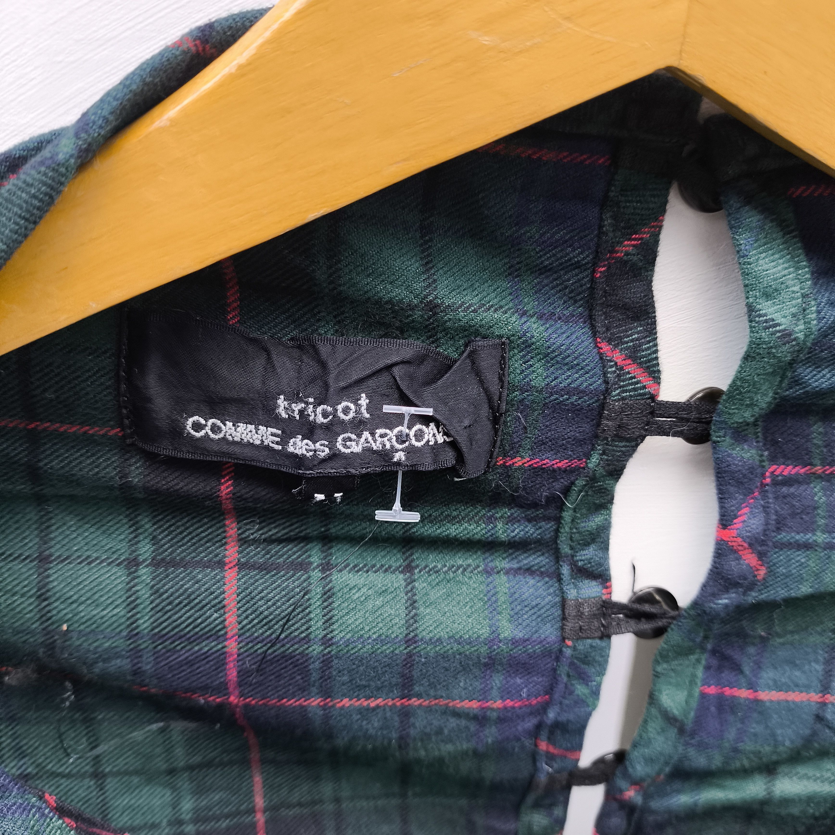 Tricot Comme des Garcons Tricot comme des garcons tops blouse shirt flanel material Size ONE SIZE - 5 Thumbnail