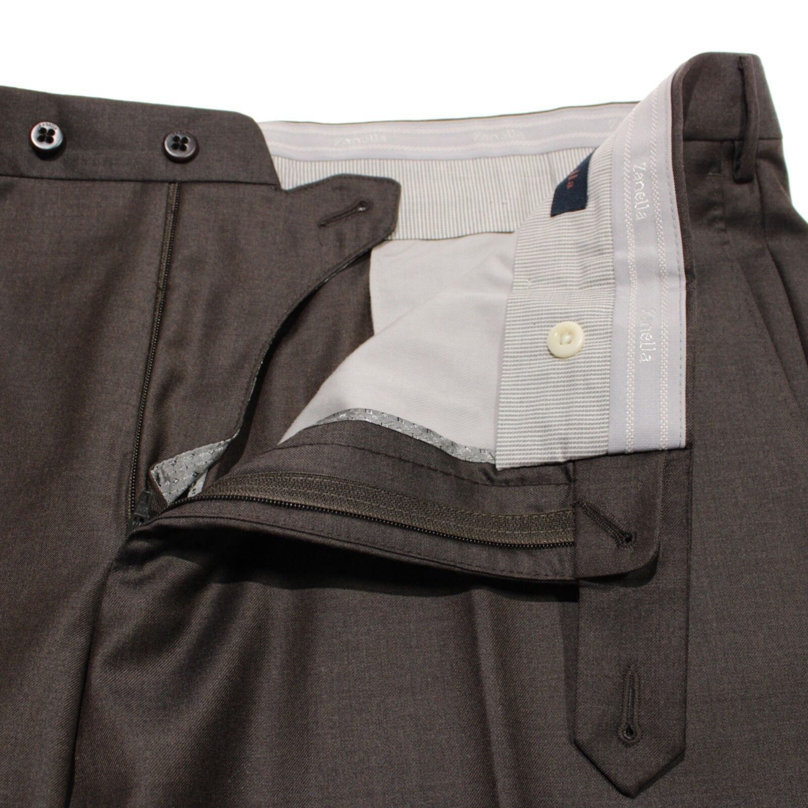 Zanella Zanella New with tags Dress Pants Size 40 US In Brown Size US 40 / EU 56 - 3 Thumbnail
