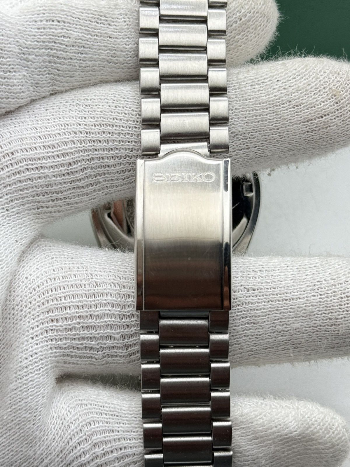 Jewelry Seiko 5 Automatic Wristwatch Japan Movement Golden Dial Size 36 - 6 Thumbnail