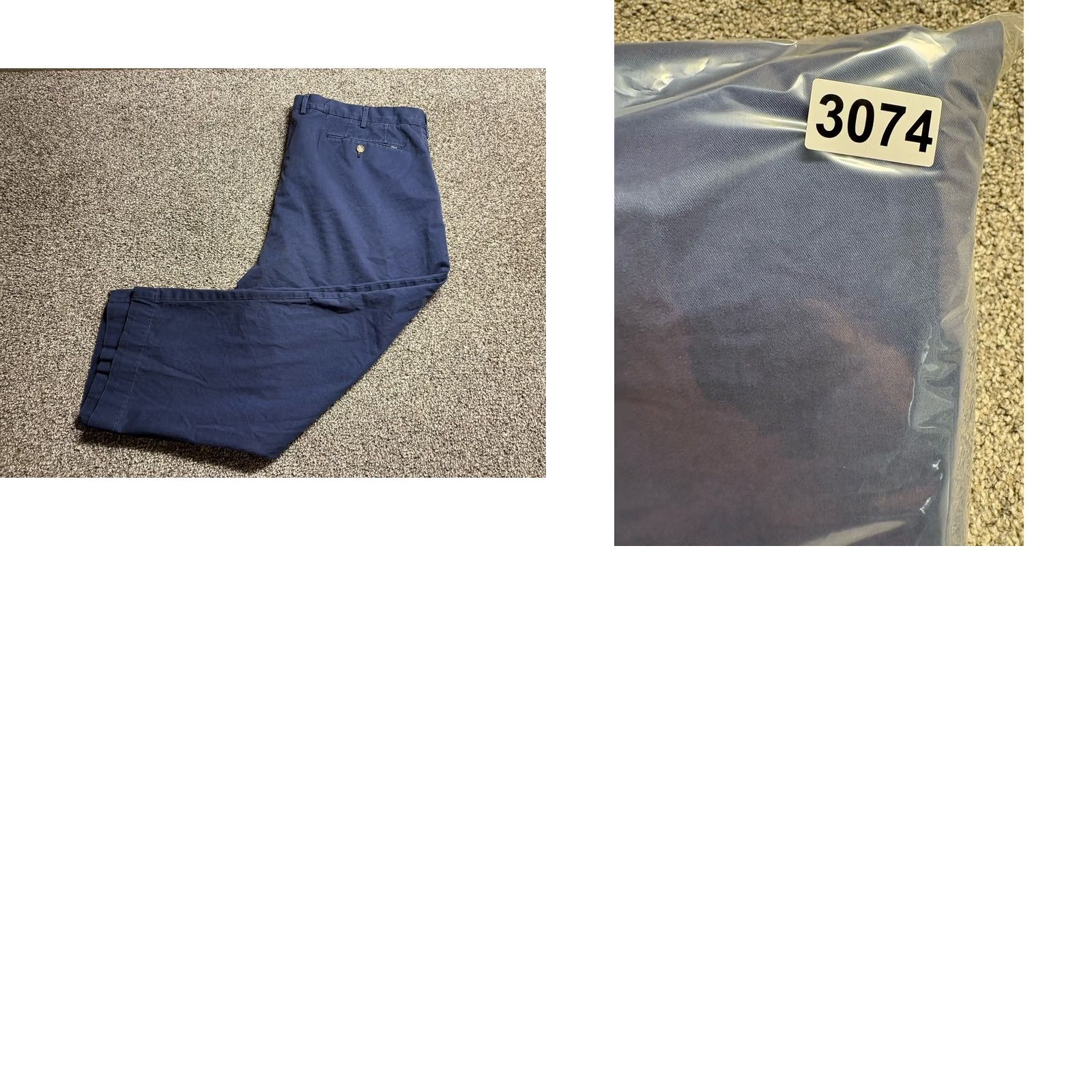 Polo Ralph Lauren Polo Ralph Lauren Chino Pants Men 44x27 Cotton Stretch Blue Regular Waist Flat Front 5-Pocket Size US XXL / EU 58 / 5 - 9 Thumbnail