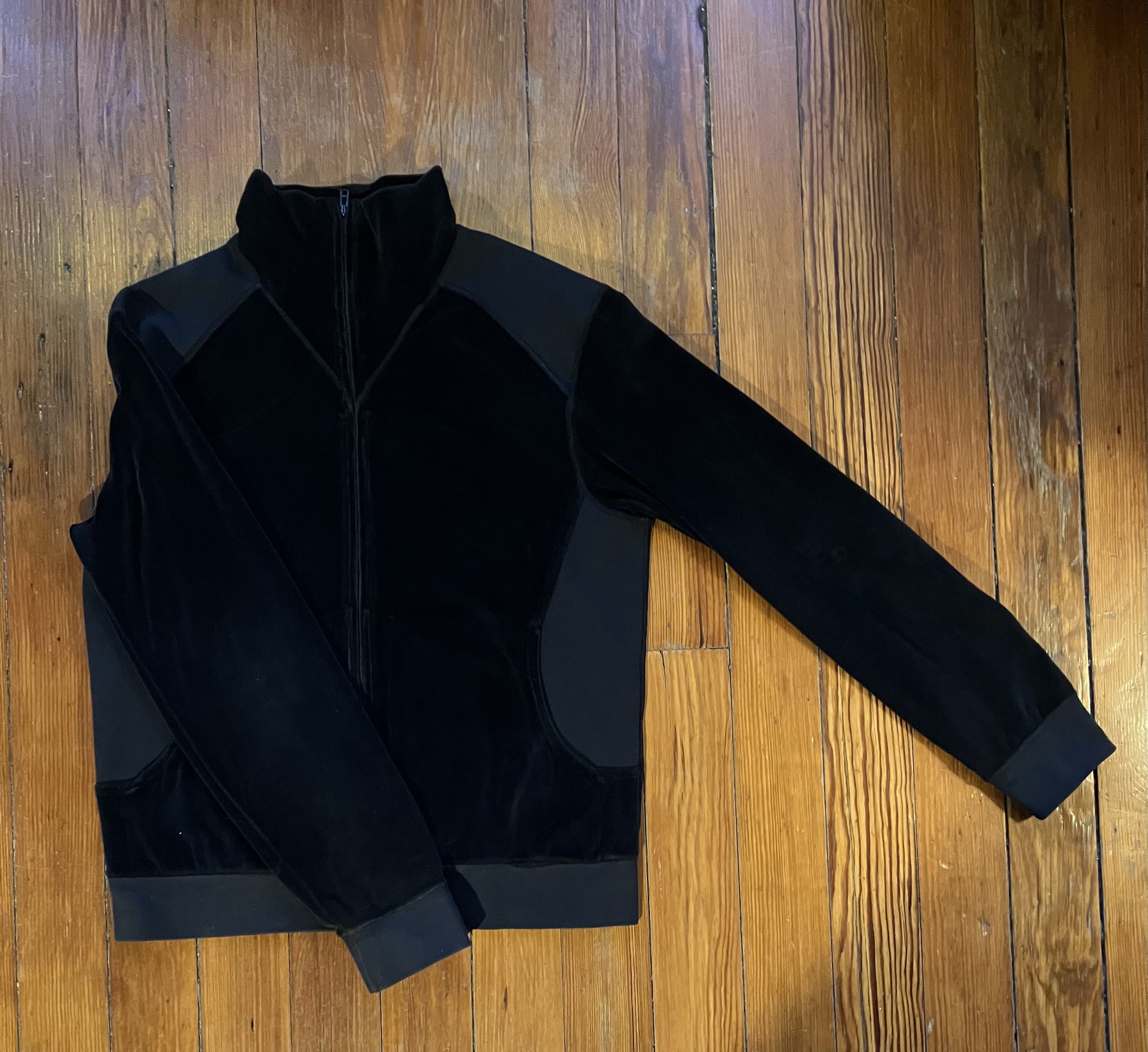 agnes b. Agnes B Velvet Track Jacket Size US L / EU 52-54 / 3 - 1 Thumbnail