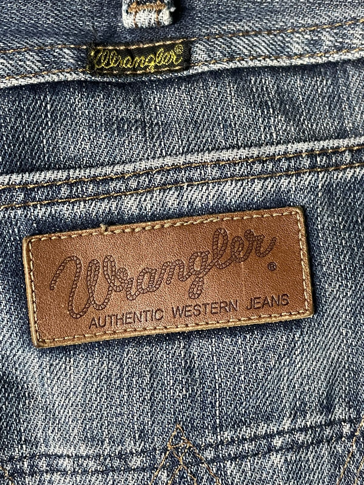 Japanese Brand × Vintage × Wrangler Vintage WRANGLER Relaxed Straight Jeans (91) Size US 28 / EU 44 - 18 Thumbnail