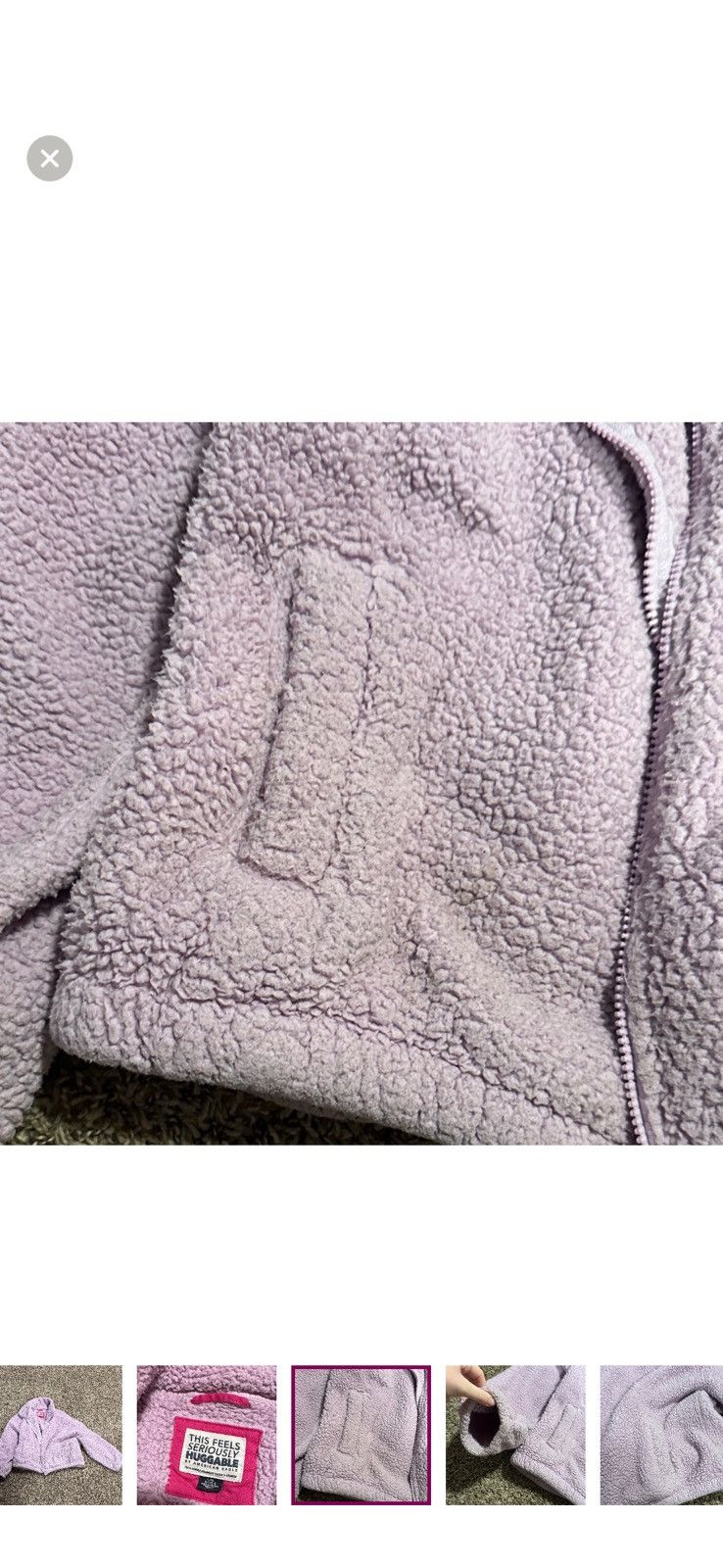 Other Purple fleece Size L / US 10 / IT 46 - 6 Thumbnail
