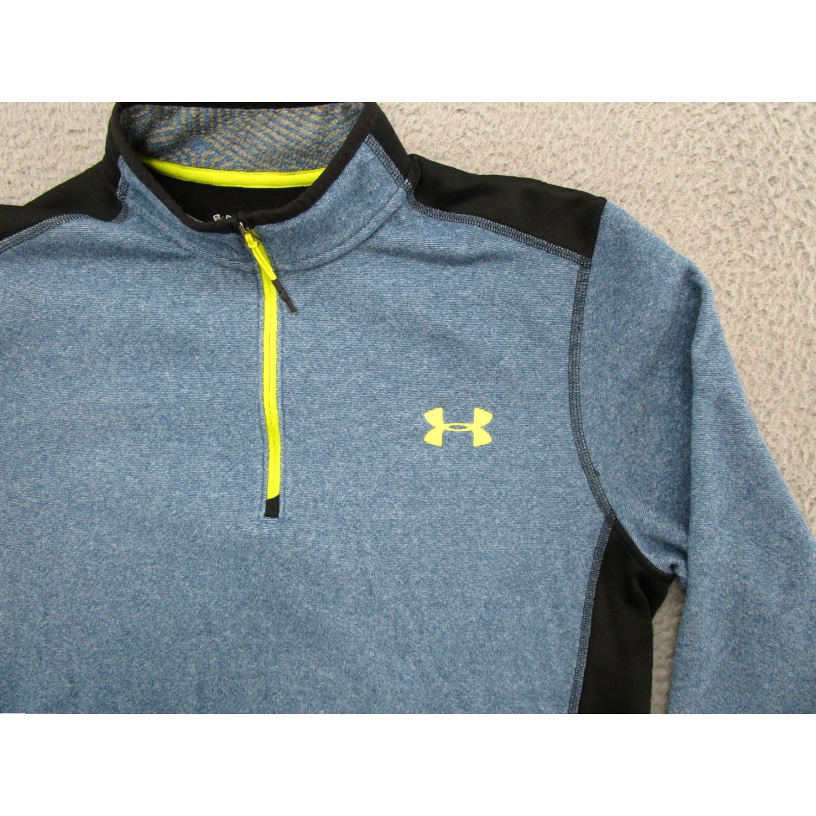 Under Armour Under Armour Pullover Shirt Long Sleeve Mock Neck 1/4 Zip Multicolor Camouflage XS? Size M Men's Running 1/4 Zip Pullover Size US M / EU 48-50 / 2 - 2 Thumbnail