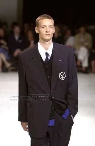 Yohji Yamamoto Yohji Yamamoto 03SS Wool Embroidery Jacket. Size US S / EU 44-46 / 1 - 3 Thumbnail