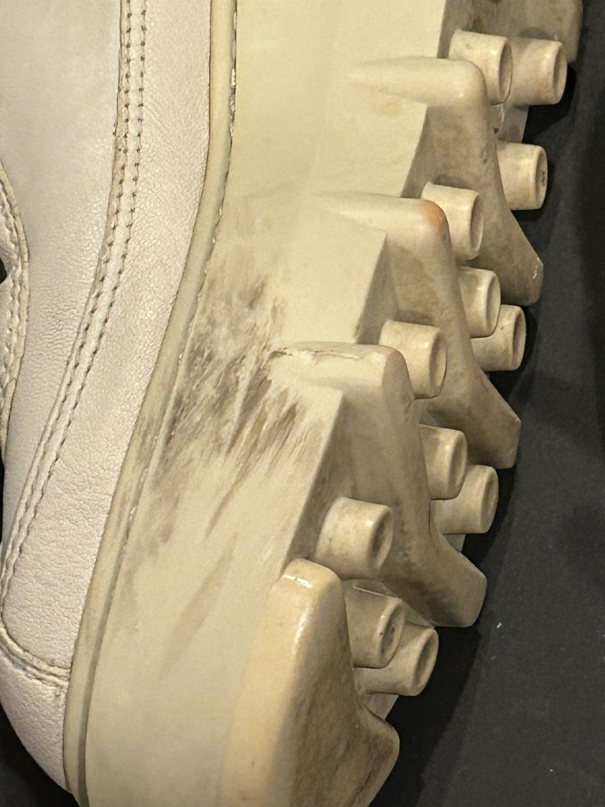 Marc Jacobs Marc Jacob’s white/cream leather boot Size US 8 / IT 38 - 5 Thumbnail