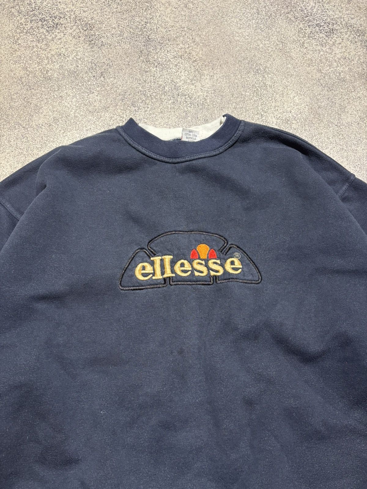 Ellesse × Vintage Ellese Vintage 90s Sweatshirt Big Logo Y2K Mens size XXL Size US XXL / EU 58 / 5 - 4 Thumbnail