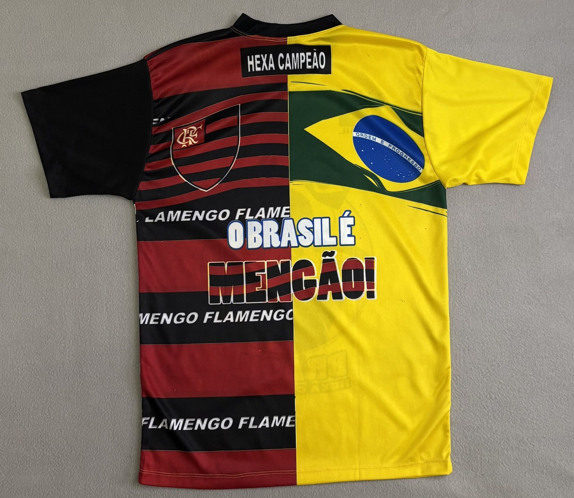 Vintage CR Flamengo Brazil Football Jersey Size M Size US M / EU 48-50 / 2 - 8 Thumbnail