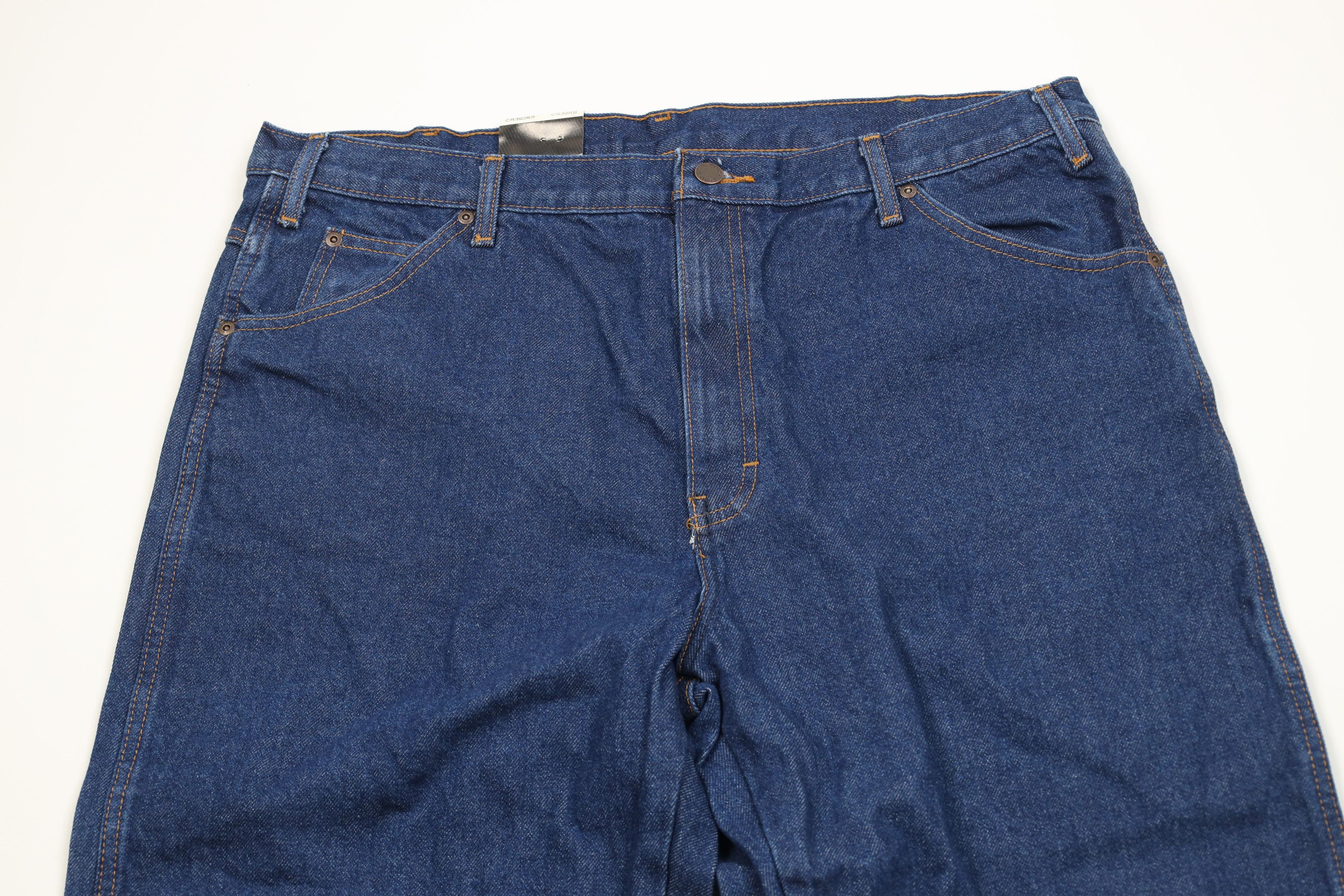 Dickies Deadstock Vintage Y2K Dickies Wide Leg Denim Jeans Workwear Size US 38 / EU 54 - 2 Thumbnail