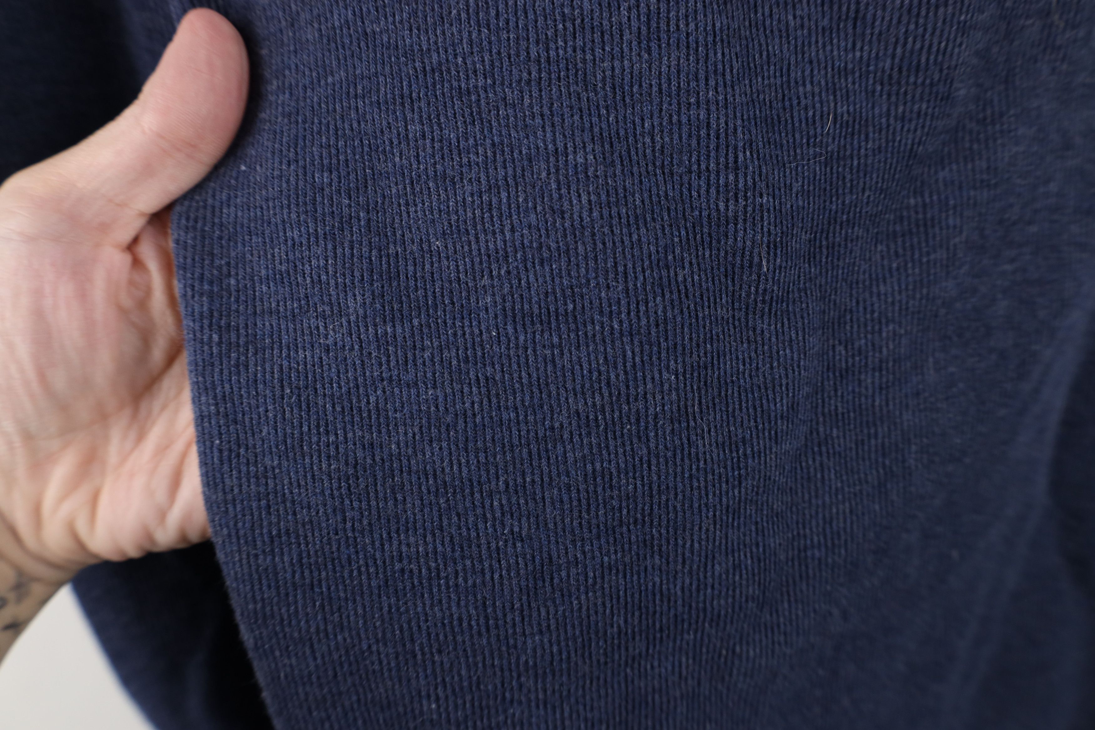 Vintage Vintage 90s Streetwear Ribbed Long Sleeve Henley T-Shirt Size US L / EU 52-54 / 3 - 6 Thumbnail