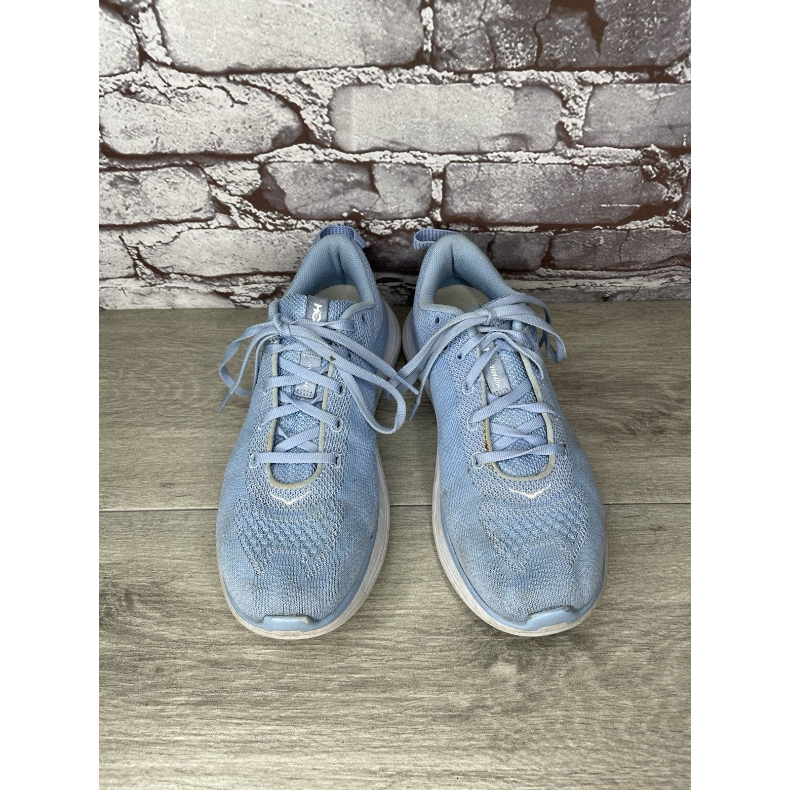 Hoka Hoka One One Hupana Flow Blue Fabric Running Shoes Sneakers Size US 8 / IT 38 - 18 Thumbnail
