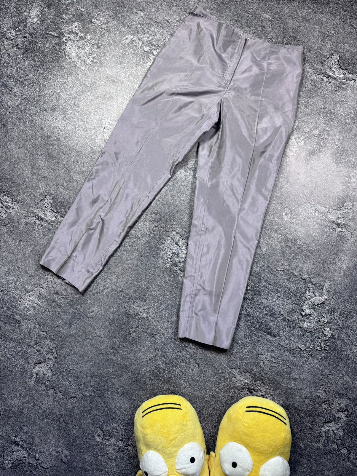 Blumarine Blumarine 100% Silk Trousers Size 28" / US 6 / IT 42 - 1 Thumbnail