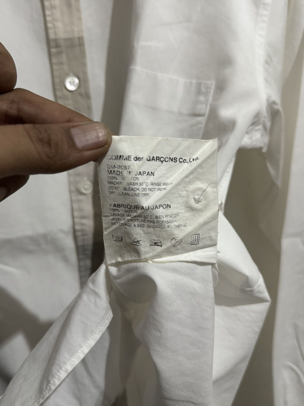 Comme des Garcons COMME DES GARCONS HOMME DEUX SHIRT Size US S / EU 44-46 / 1 - 6 Thumbnail