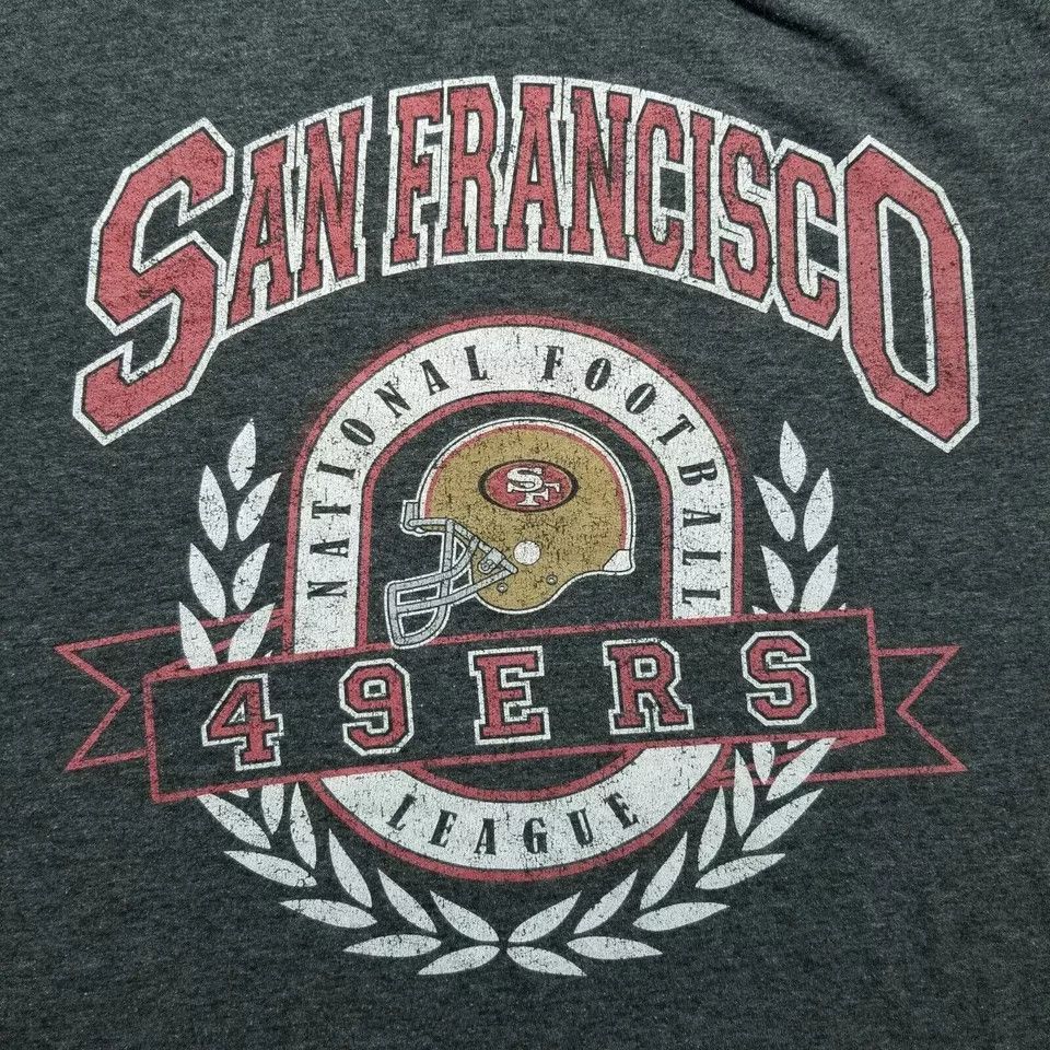 NFL San Francisco 49 ers Shirt Mens Large Short Sleeve Crew Neck Size US L / EU 52-54 / 3 - 4 Thumbnail
