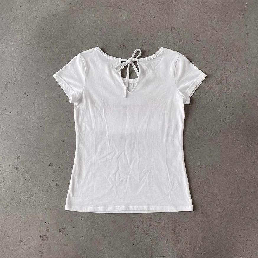 Desigual The Desigual Mouth Screaming Open Back Tee Size ONE SIZE - 4 Thumbnail
