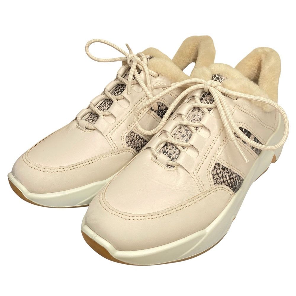 Other Other ECCO Chunky Sneaker Sneakers Leather Shoes DUTY FREE for USA Size ONE SIZE - 1 Thumbnail