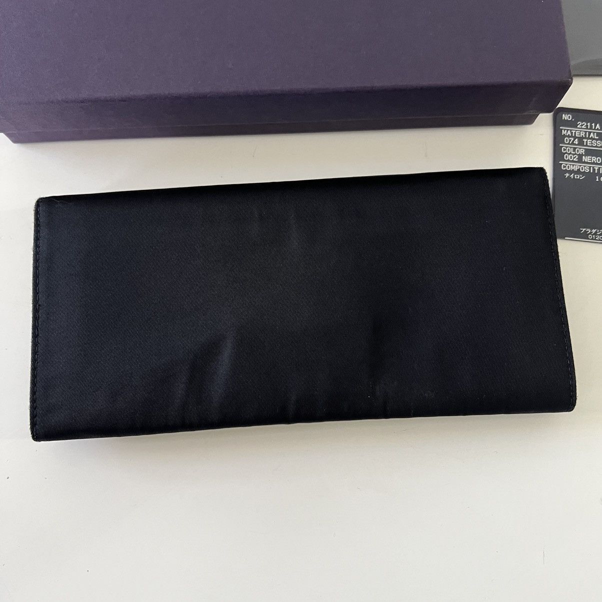 Prada Prada tessuto long wallet Size ONE SIZE - 2 Thumbnail