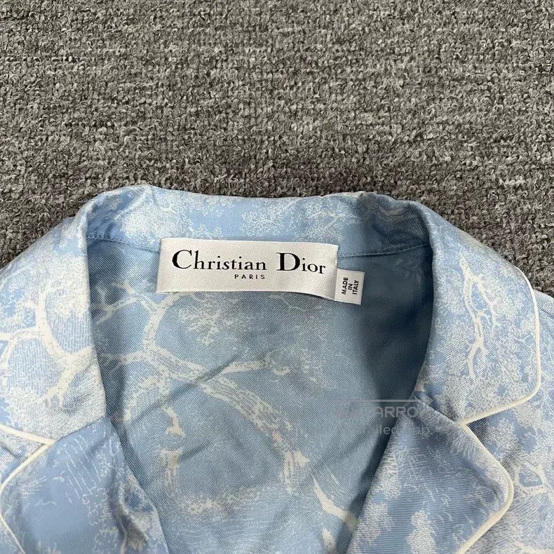 Dior Dior Show style zoo mulberry silk shirt Size XS / US 0-2 / IT 36-38 - 5 Thumbnail