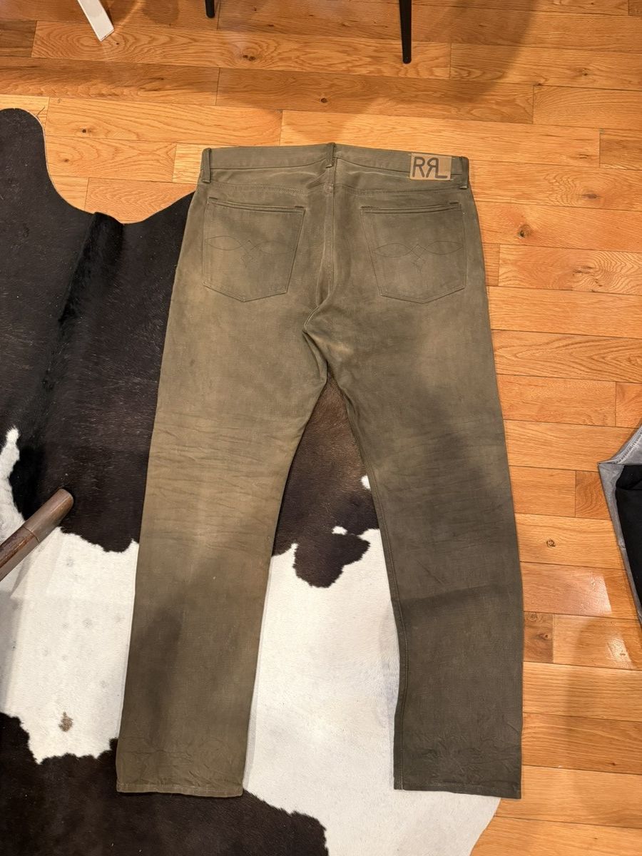 RRL Ralph Lauren Straight Cut Jeans Size US 38 / EU 54 - 9 Thumbnail