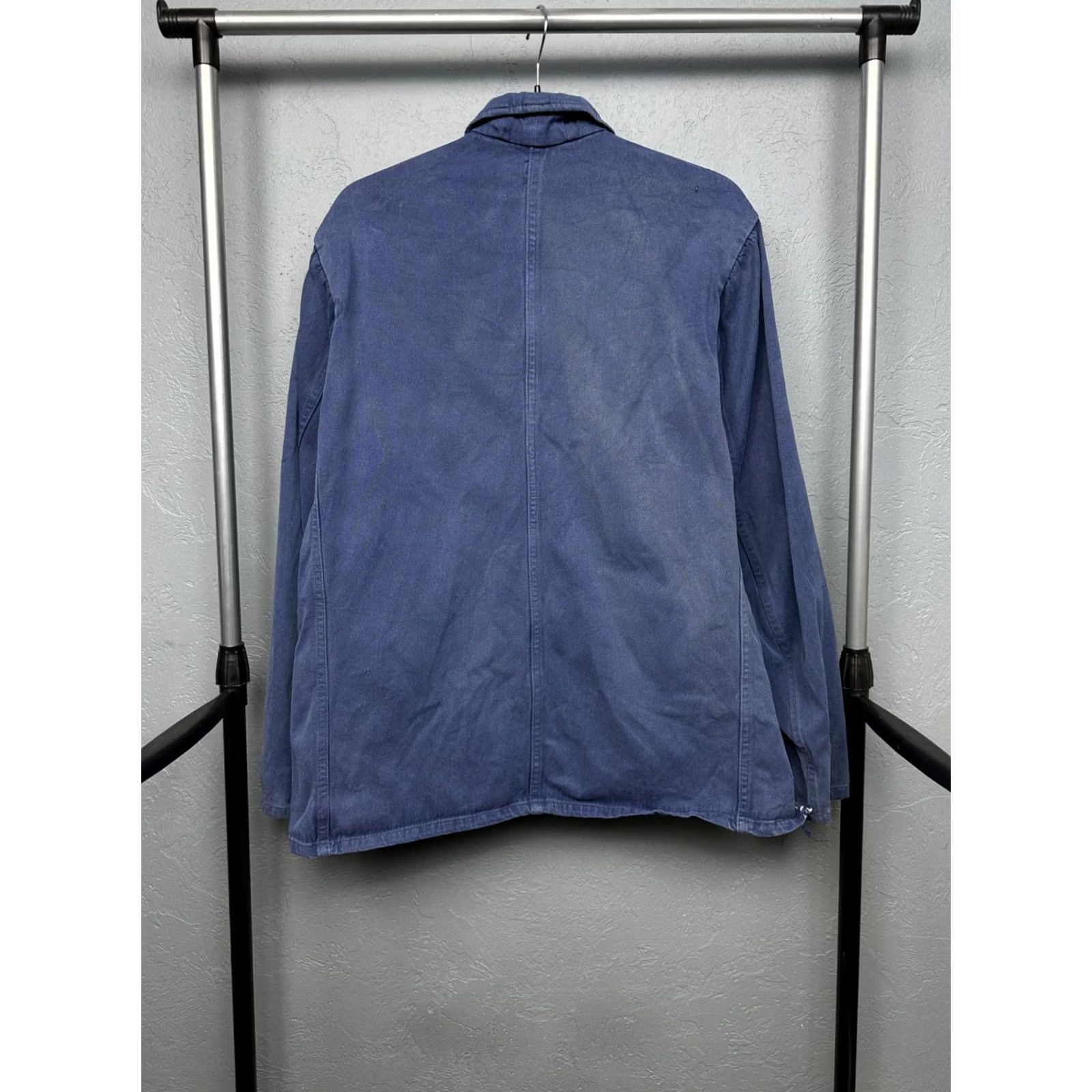 Vintage VINTAGE Le Laboureur Jacket Chore Utility 90s blue Size L Mens Weathered Distressed 90s Retro Classic Workwear Shirt/Coat Size US L / EU 52-54 / 3 - 6 Thumbnail