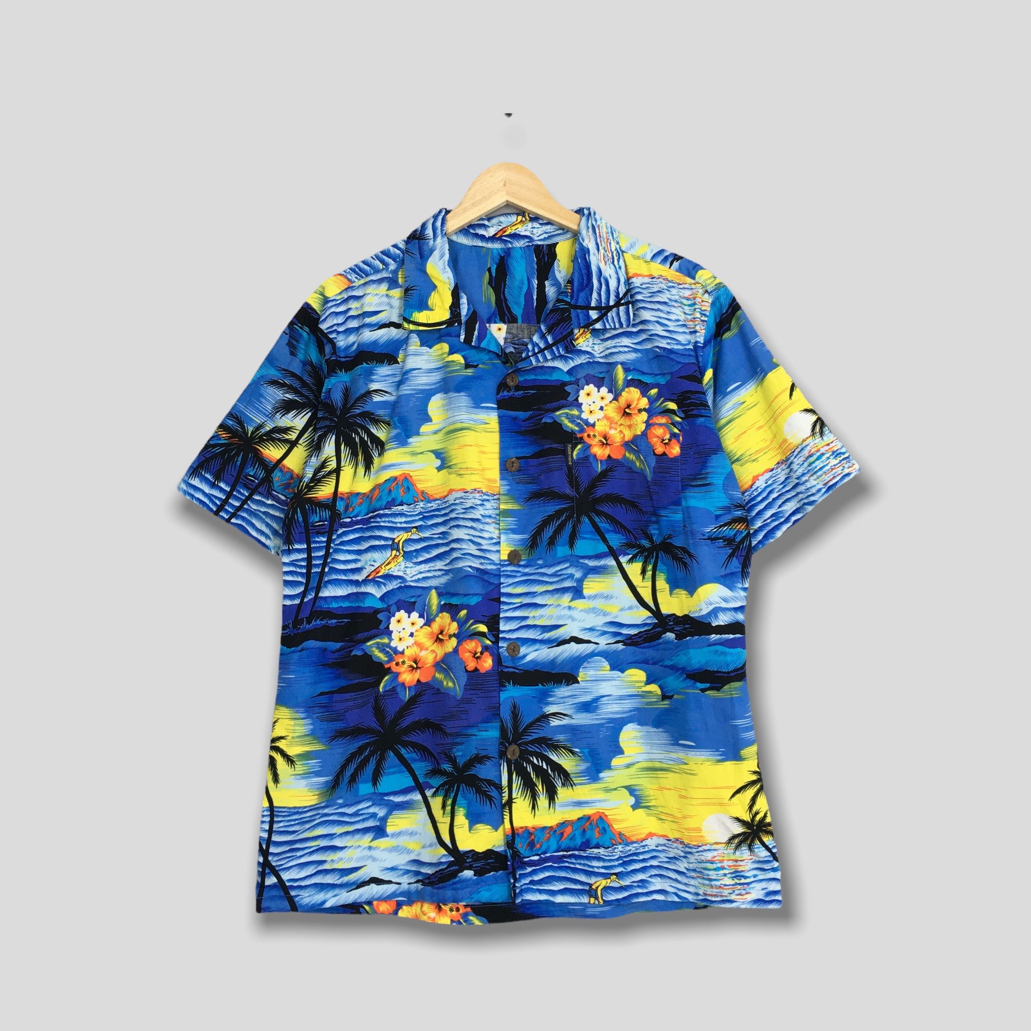 Vintage Vintage Hawaiian Aloha Coconut Tree Shirt Medium Size US M / EU 48-50 / 2 - 1 Thumbnail