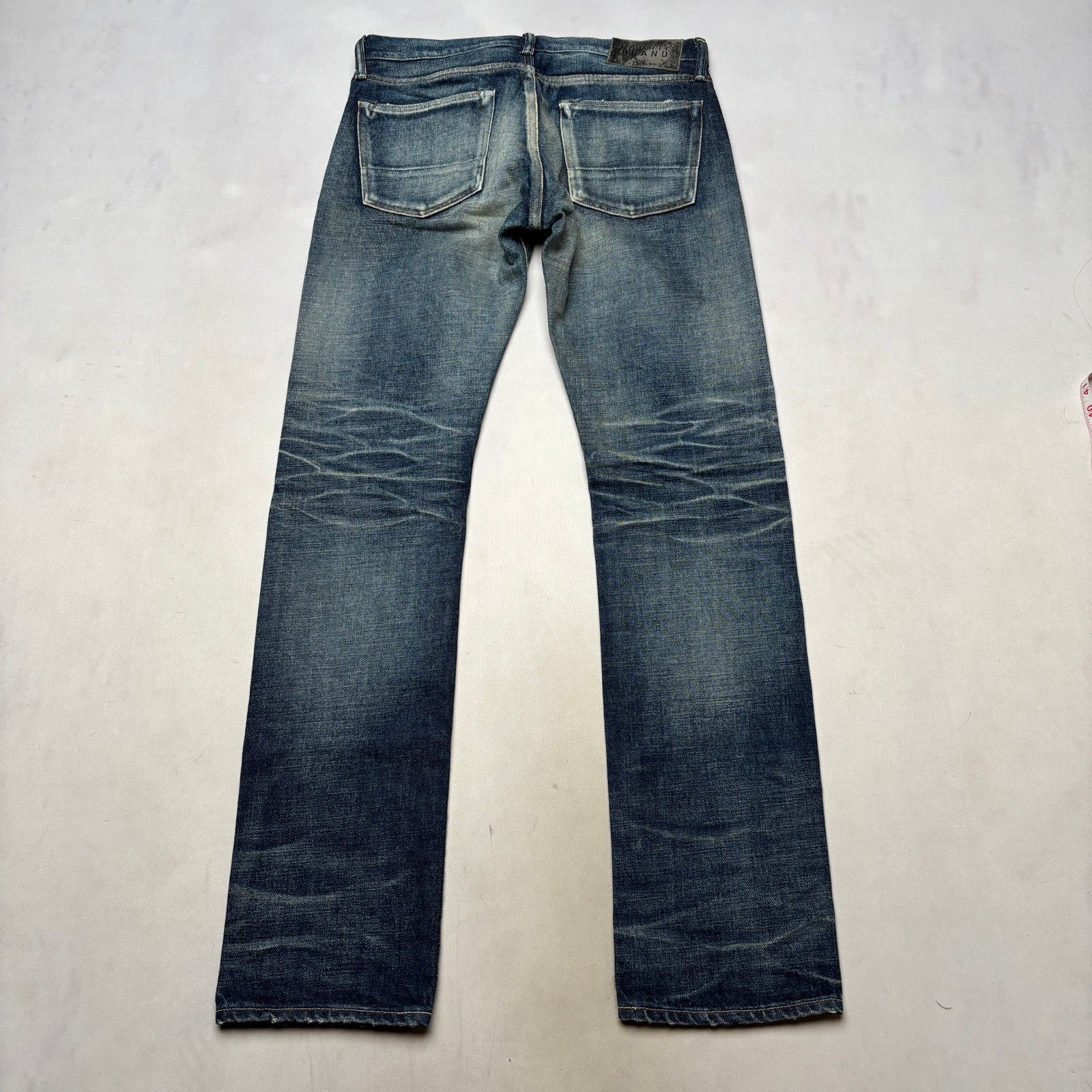 Fabric Brand & Co. Fabric Brand & Co Selvedge Denim Slim Fit Jeans Men's 30x33 Size US 30 / EU 46 - 3 Thumbnail