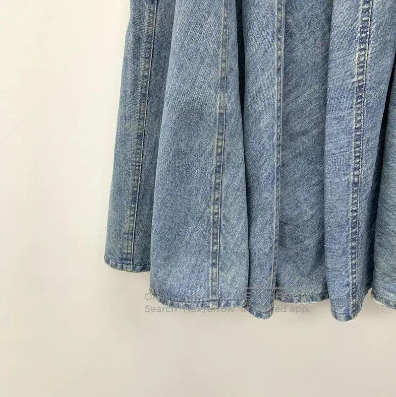 Miu Miu Miu Miu Blue Cotton Pleated Skirt . Size 24" / US 00 / IT 34 - 4 Thumbnail