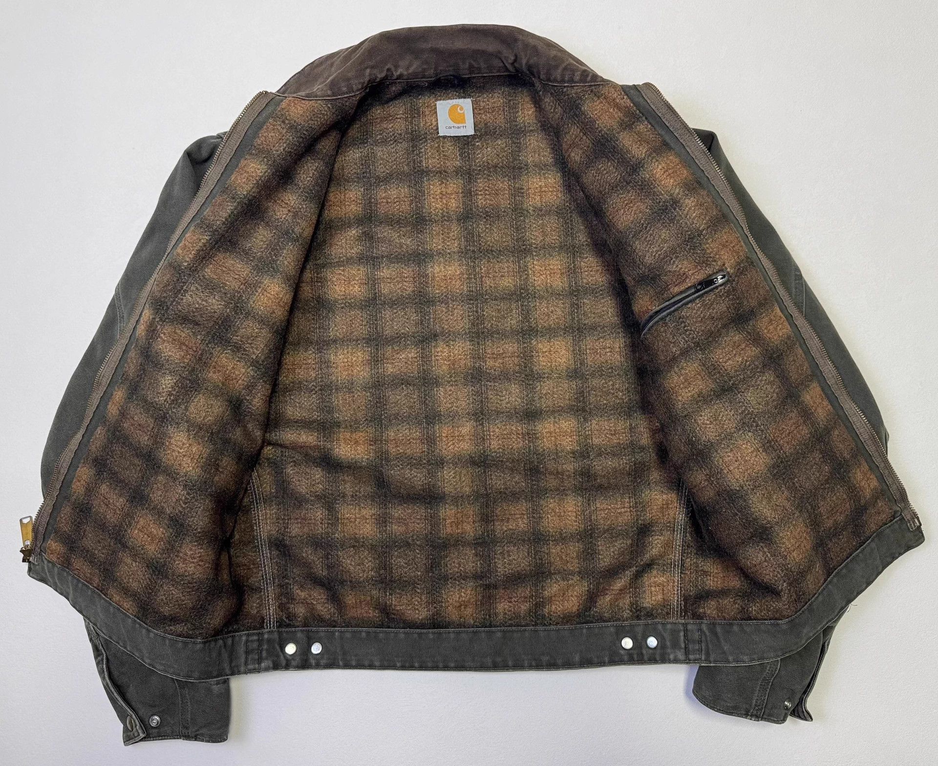 Carhartt Carhartt J97 Vintage Moss Green L Jacket Size US L / EU 52-54 / 3 - 4 Thumbnail
