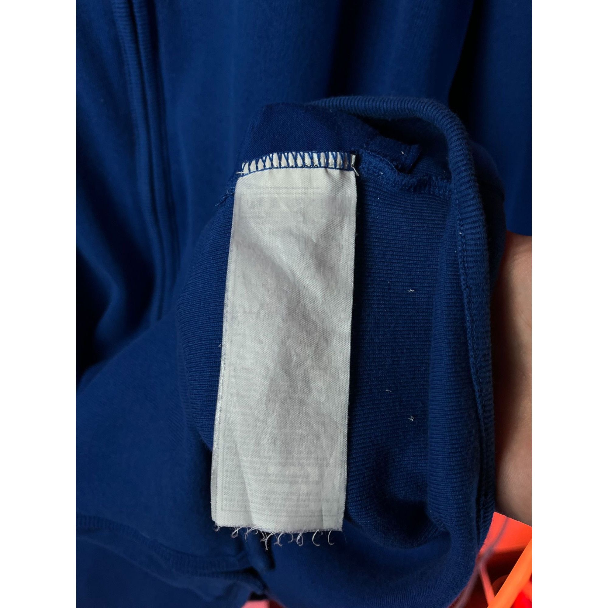 Nike × Vintage Nike 90s Vintage Blue Zip Track Jacket Size US XXL / EU 58 / 5 - 6 Thumbnail