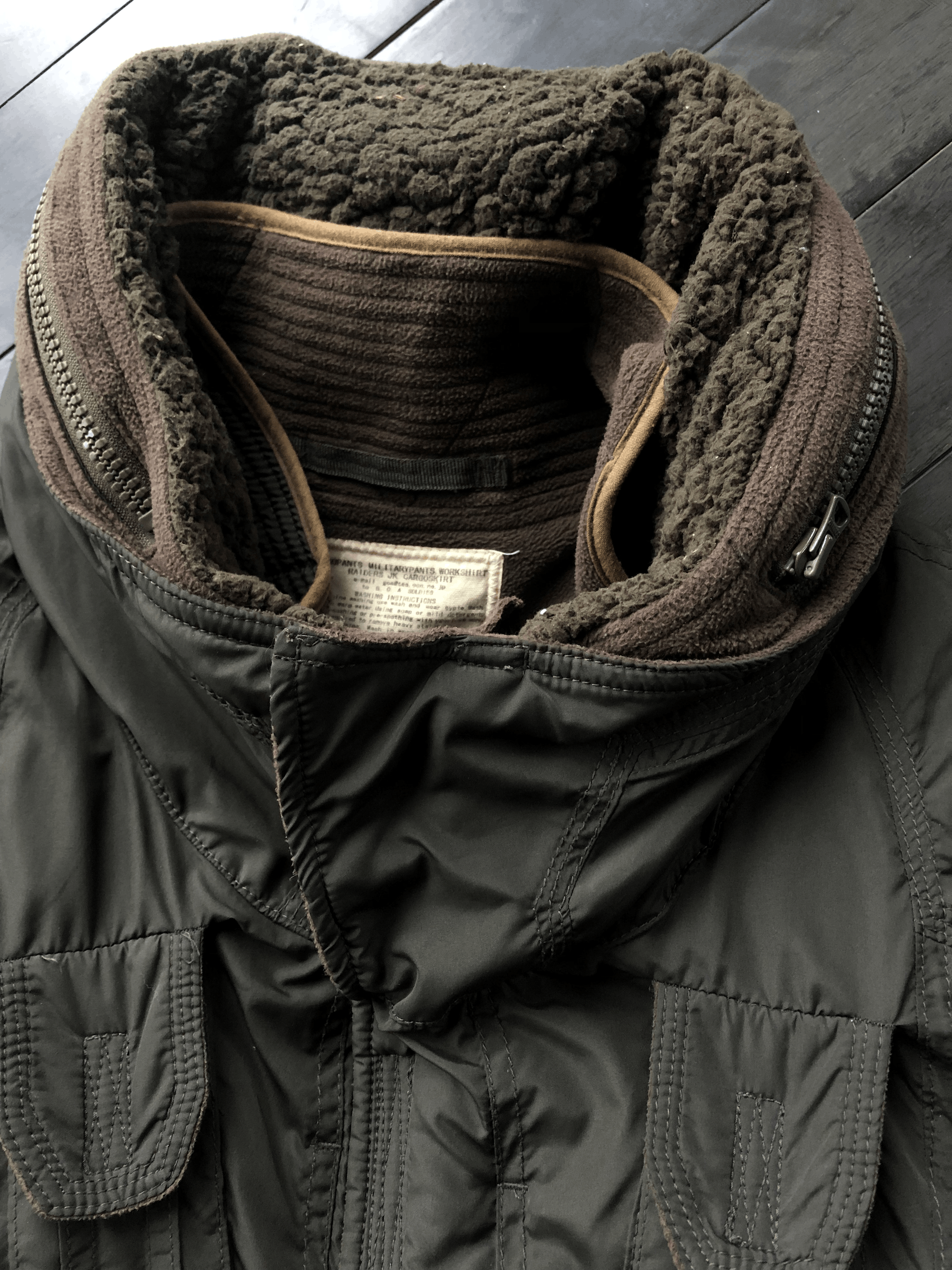 GOA Goa Grey Down Double Zipper Military Surplus Boa Jacket Size US S / EU 44-46 / 1 - 6 Thumbnail