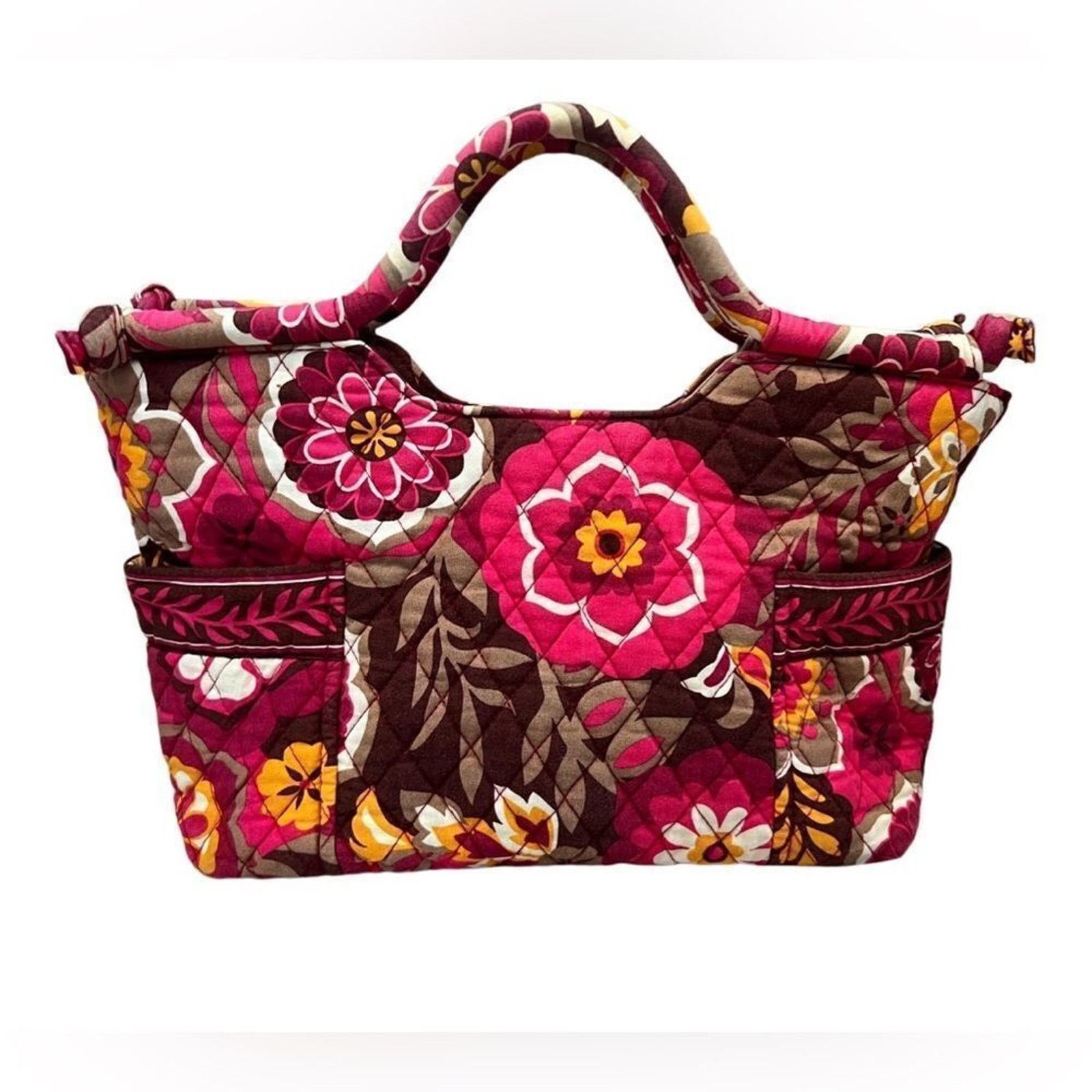Vera Bradley Vera Bradley Carnaby Floral The Gabby Quilted Tote Handbag Size ONE SIZE - 1 Thumbnail