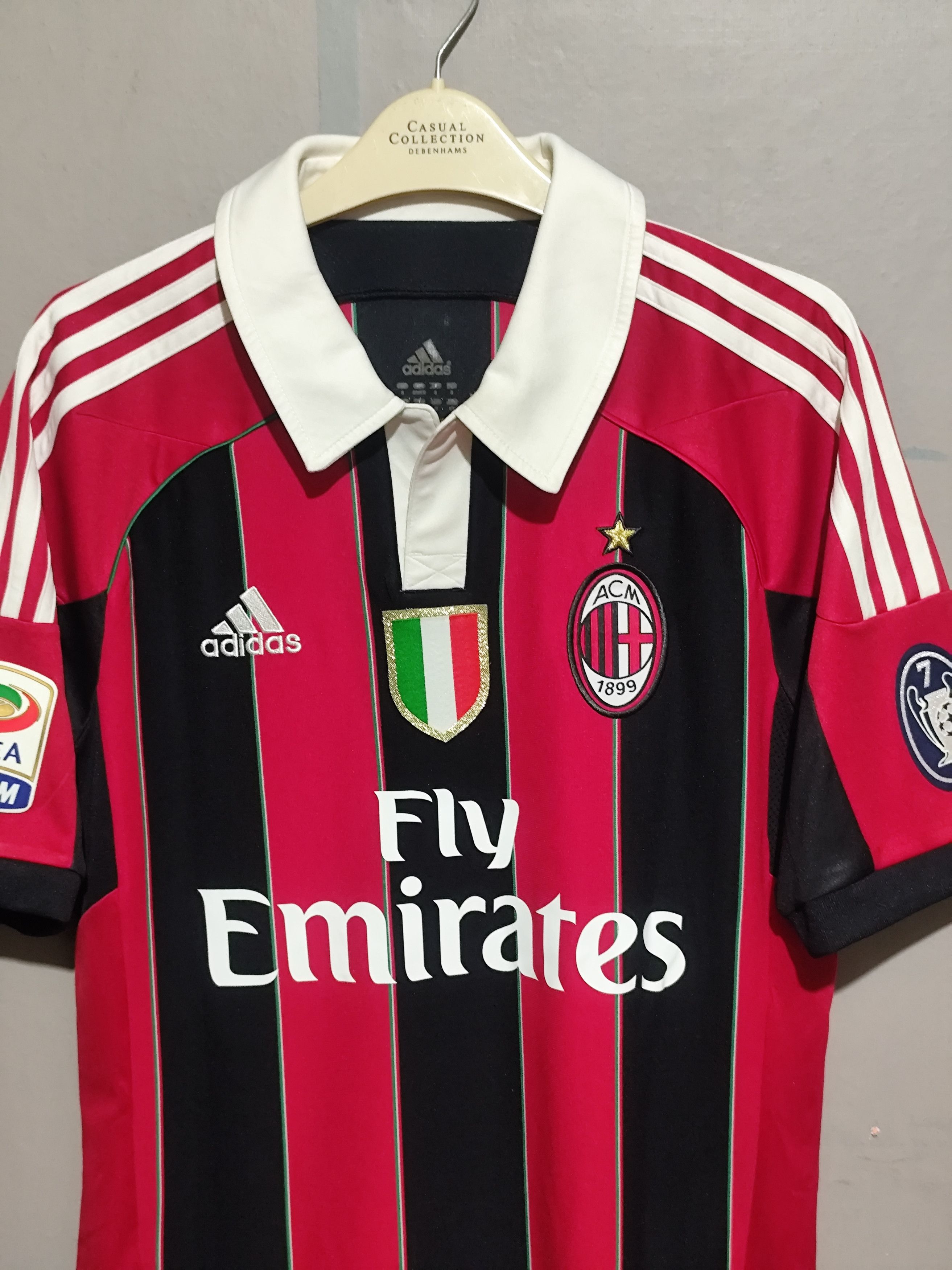 Adidas Adidas x AC Milan 2012/2013 #9 Inzaghi Home Jersey Size US S / EU 44-46 / 1 - 3 Thumbnail