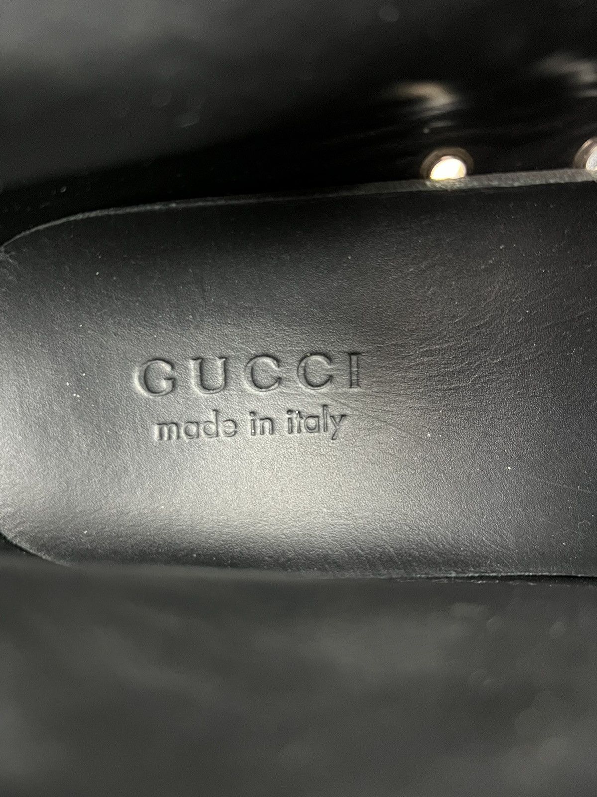 Gucci GUCCI Sneakers Hi Top Leather Shoes BROOKLYN GG Monogram Size US 7.5 / EU 40-41 - 18 Thumbnail