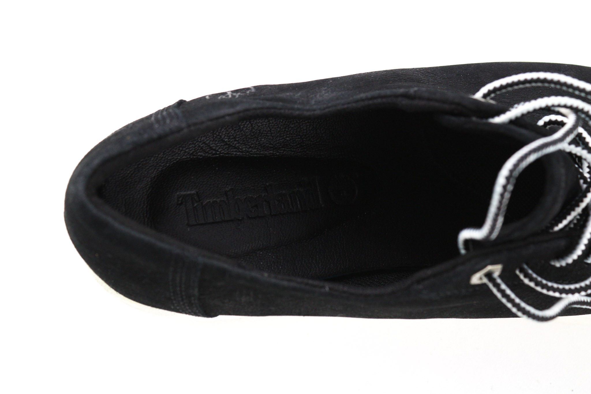 Timberland A1ST6 UK5 Black Leather Low Green Stride Sneakers 79965 Size US 5.5 / IT 35.5 - 11 Thumbnail