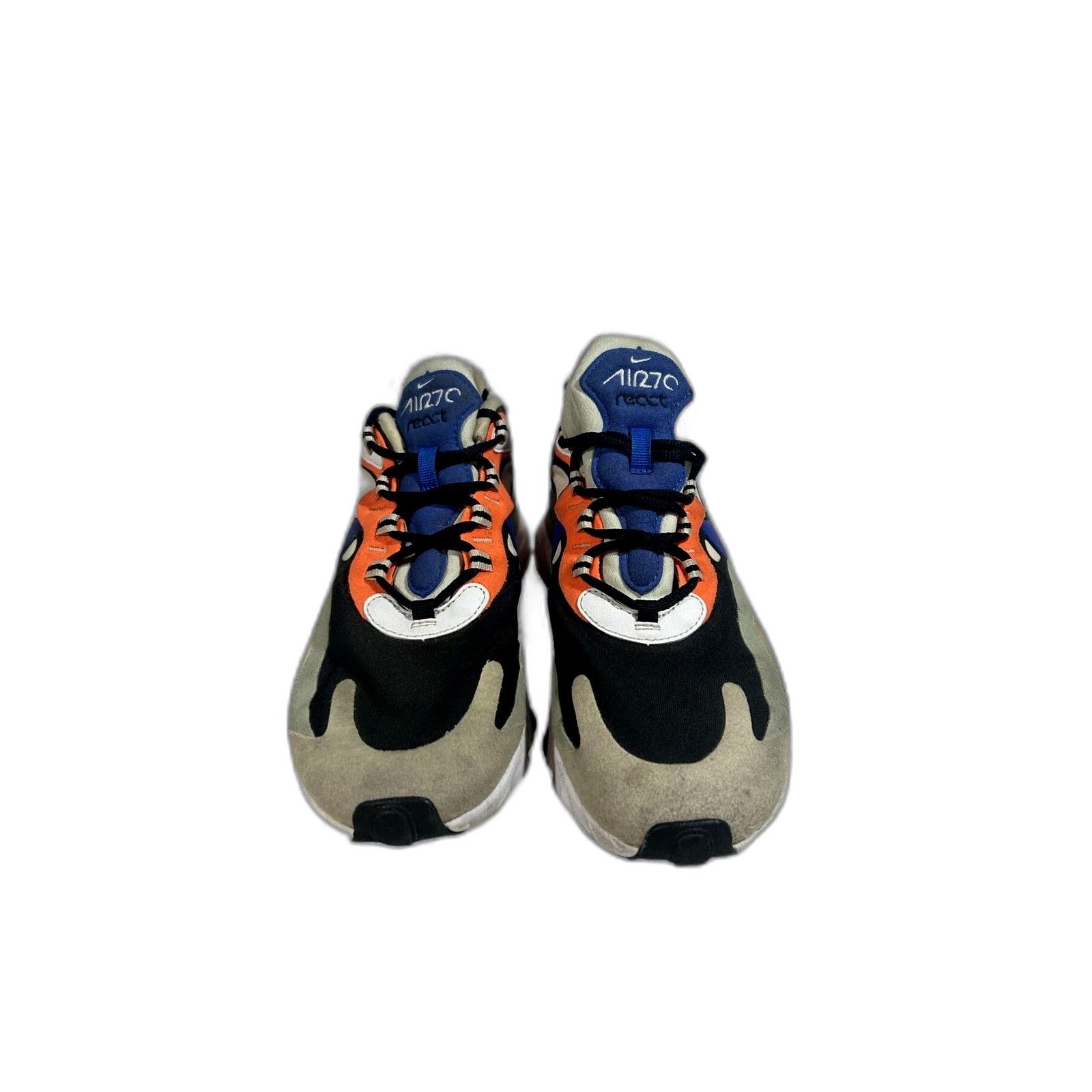 Nike Nike Air Max 270 React Womens Size 8 Cream Running Shoes Sne Size US 8 / EU 41 - 6 Thumbnail