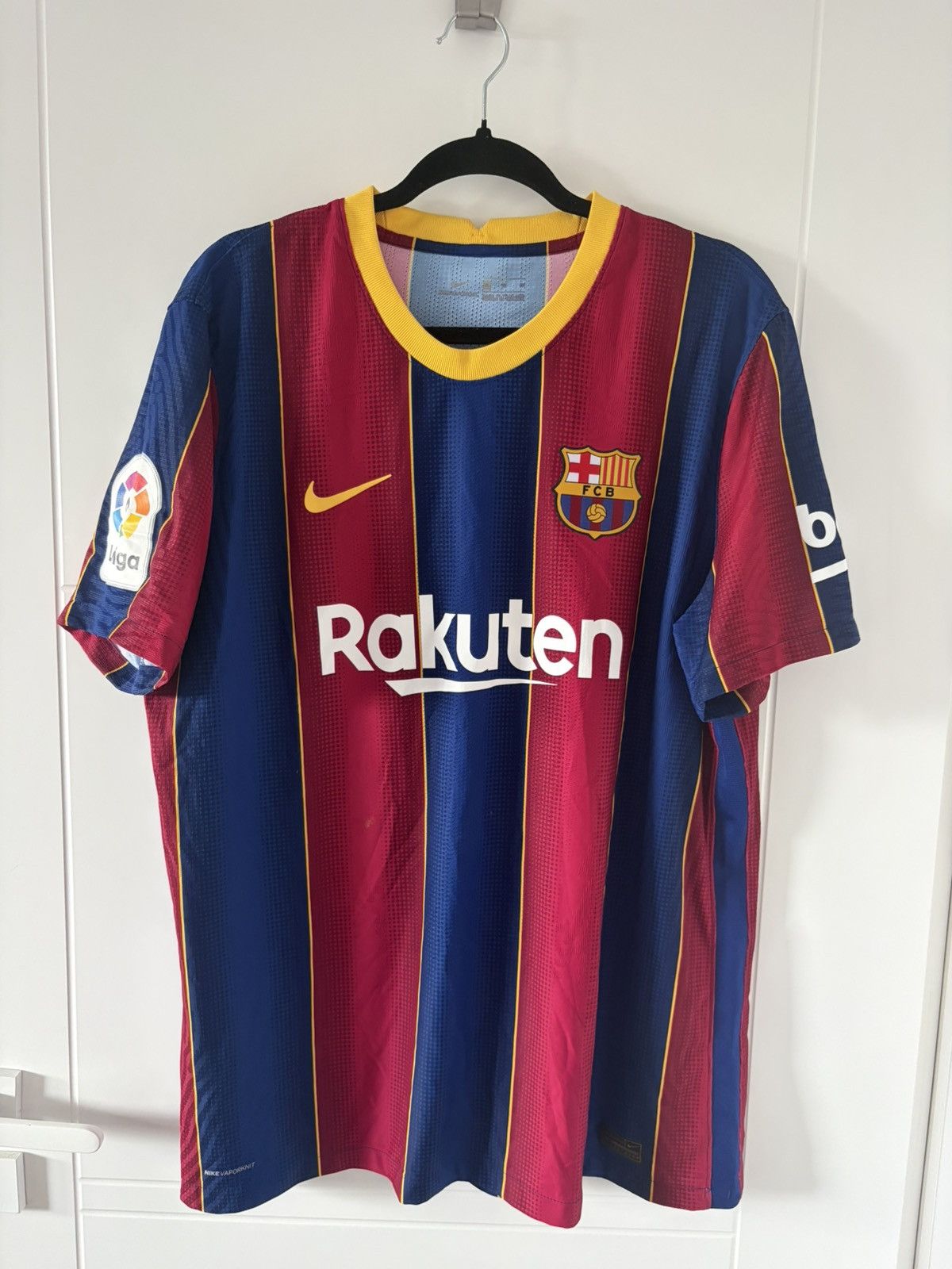 Barcelona nike 2020/2021 domowa Messi meczowa — zdjęcie 6