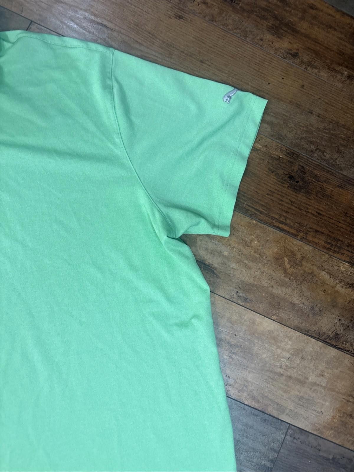 Puma Puma First Mile Golf Flash Polo Men’s 2XL Green Heather Size ONE SIZE - 4 Thumbnail