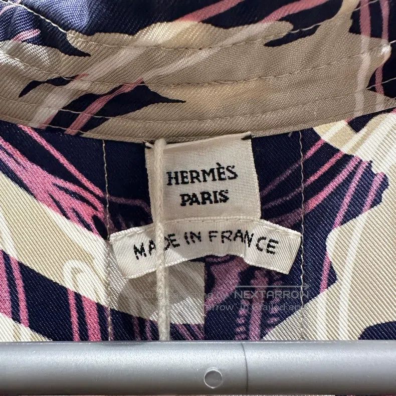 Hermes Hermes Printed Pattern Silk Long Sleeve Size XS / US 0-2 / IT 36-38 - 3 Thumbnail