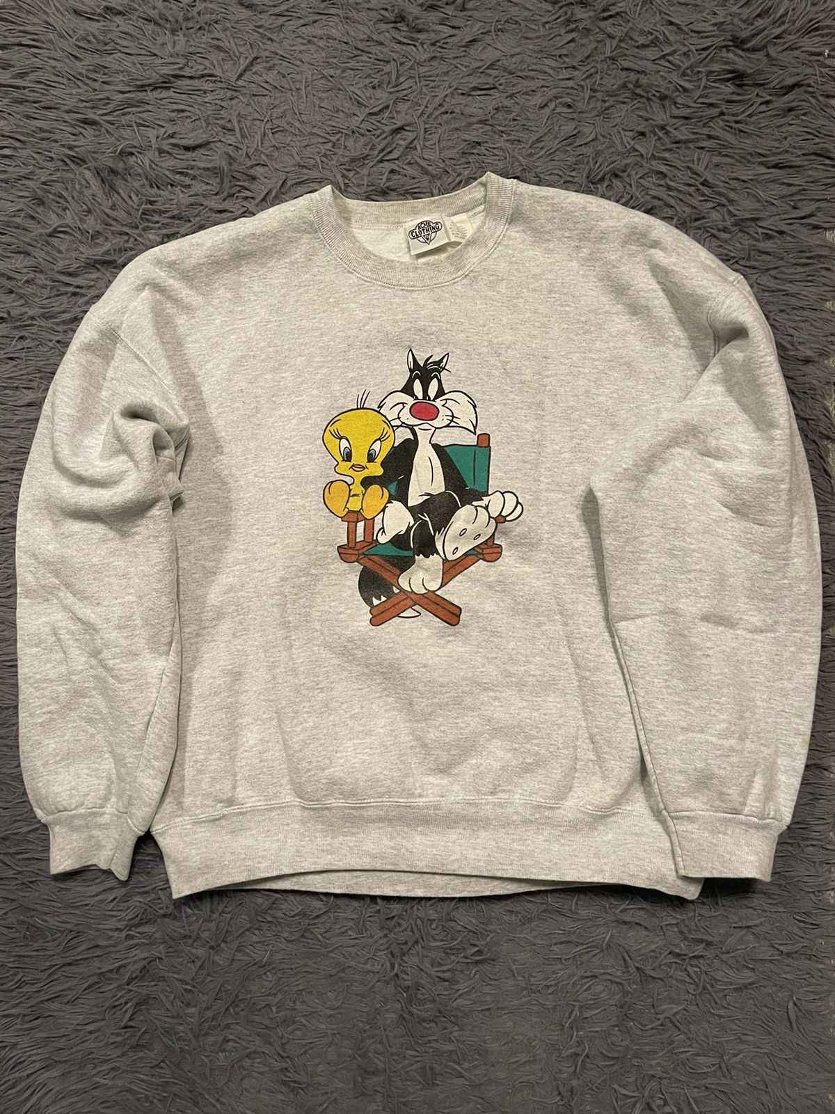 1991 vtg Looney Tunes Warner Bros Acme Clothing sweatshirt