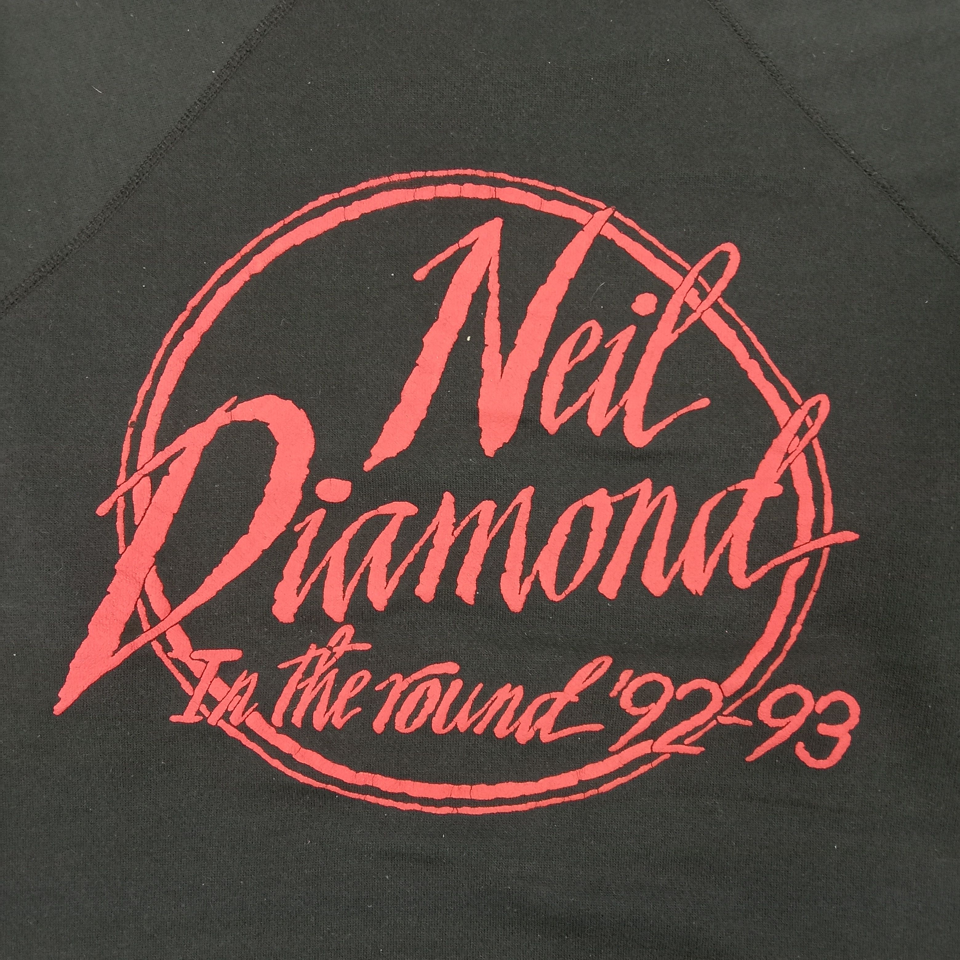 Vintage Neil Diamond American Singer Songwriter Sweatshirt C246N19 Size US L / EU 52-54 / 3 - 2 Thumbnail