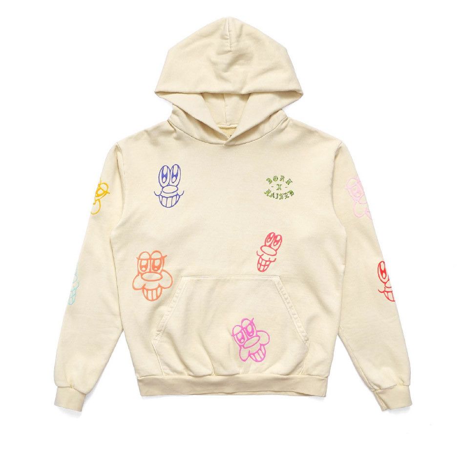 Born X Raised Born x Raised Hoodie Delusions Collection Graffiti Pastel L Size US L / EU 52-54 / 3 - 2 Thumbnail